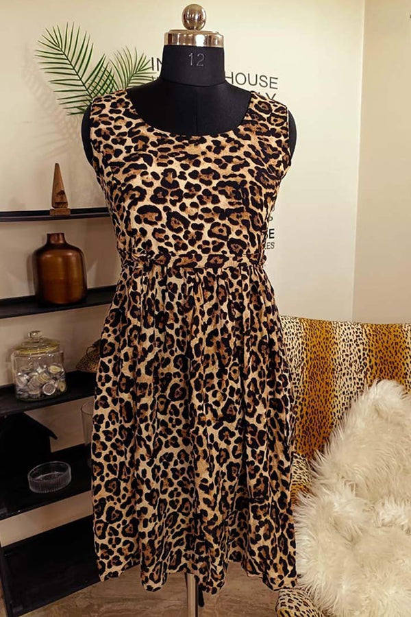 Urban Jungle Sleeveless Dress