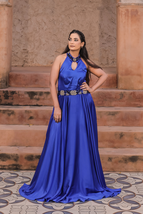Royal Sapphire Gown