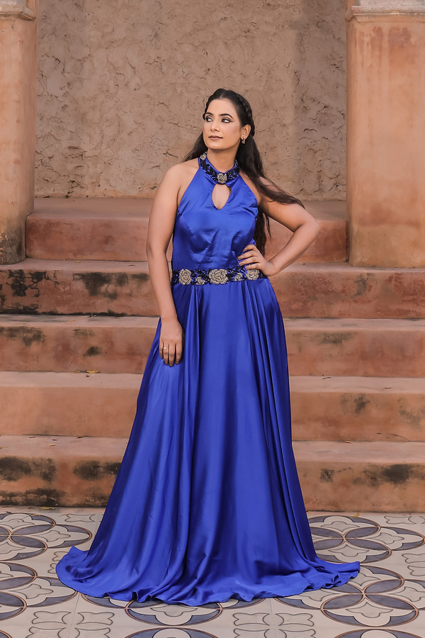Royal Sapphire Gown