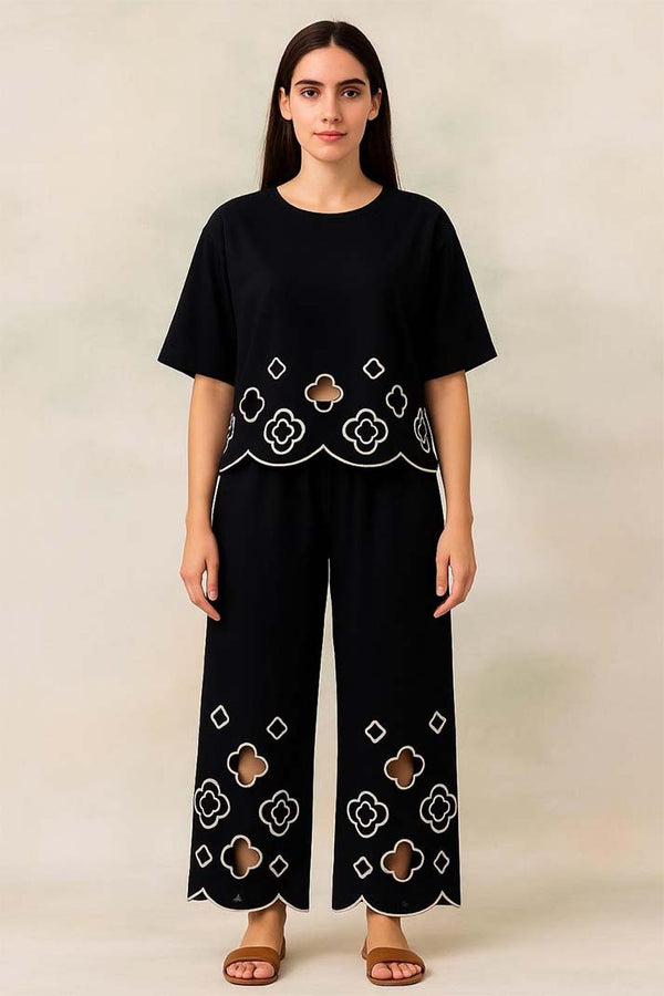 Lazer-Cut Co-ord Set